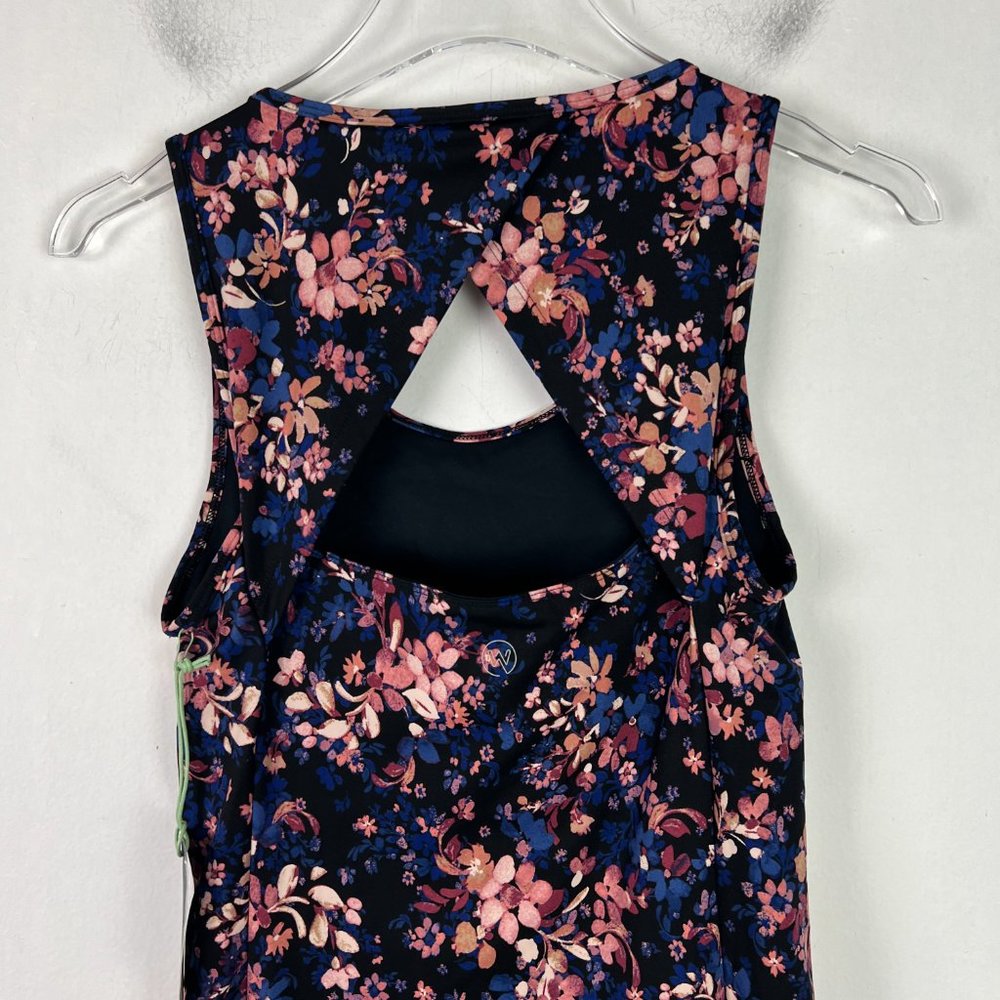 NWT Stitch Fix We Wander Floral Cutout Back Athletic Dress Mini Size Small S NEW - Picture 11 of 13